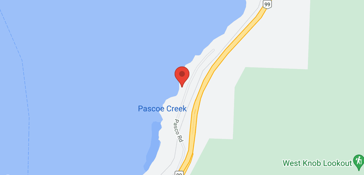 map of 8145 PASCO ROAD